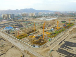 蘭州恒大山水城項目D、E地塊土石方工程施工